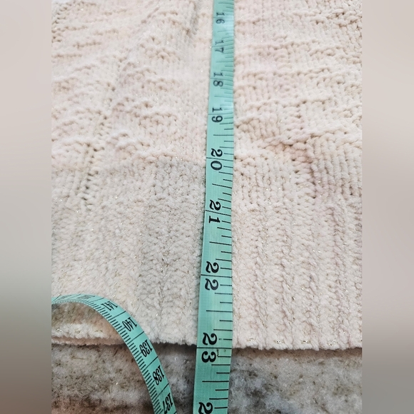 NWT Weatherproof Vintage Cream Chenille Knit Sweater Women’s Large - Picture 7 of 11